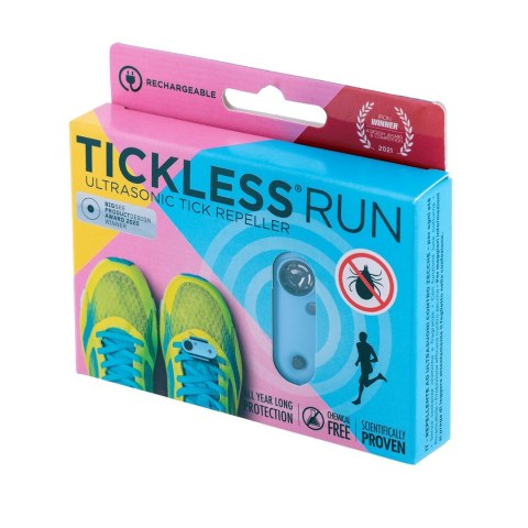 Odstraszacz kleszczy dla ludzi Tickless Run Blue