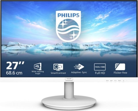 Monitor PHILIPS 271V8AW/00 (27" /IPS /75Hz /1920 x 1080 /Biały)