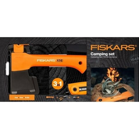 FISKARS SIEKIERA TOPOREK X5 - XXS + NÓŻ + PIŁA