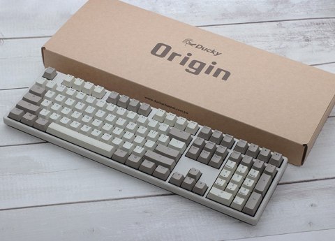 Ducky Origin Vintage Gaming Tastatur, Cherry MX-Black (US)