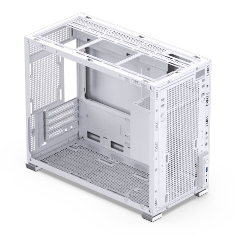 Jonsbo D31 MESH Screen Micro-ATX Gehäuse, Tempered Glass - weiß