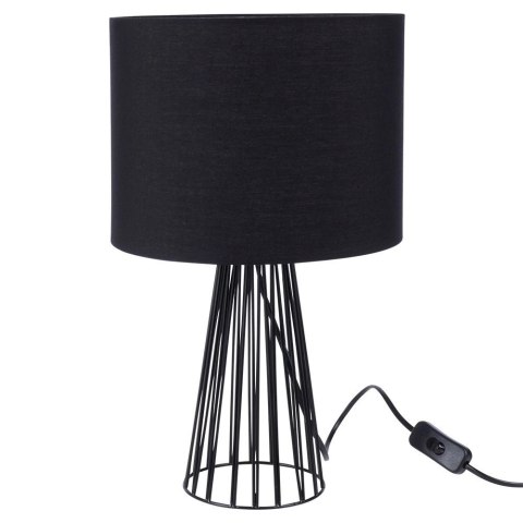 Lampa stołowa czarna 41 cm