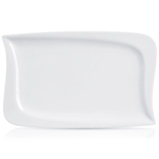 Talerz do serwowania porcelanowy MONA 28x18 cm